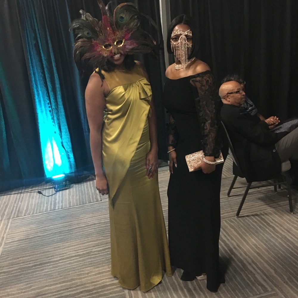 BEAUTIFUL St. John Couture dress